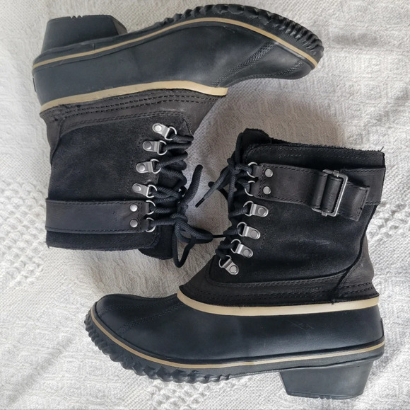 Sorel Women's Winter Fancy Lace II Mid Calf Snow Waterproof Tie up Boot - Picture 6 of 11